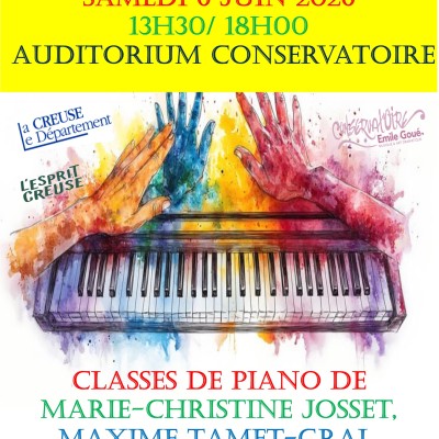 JOURNÉE DU PIANO 4 MAINS