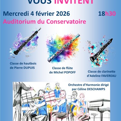 LES BOIS/HARMONIE VOUS INVITENT